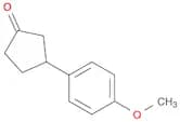 Cyclopentanone, 3-(4-methoxyphenyl)-