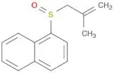Naphthalene, 1-[(2-methyl-2-propen-1-yl)sulfinyl]-