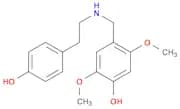 Phenol, 4-[[[2-(4-hydroxyphenyl)ethyl]amino]methyl]-2,5-dimethoxy-