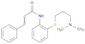 N-(2-((3-(Dimethylamino)propyl)thio)phenyl)-3-phenylacrylamide
