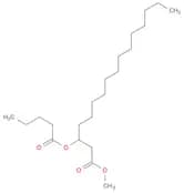 Hexadecanoic acid, 3-[(1-oxopentyl)oxy]-, methyl ester
