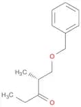 3-Pentanone, 2-methyl-1-(phenylmethoxy)-, (2R)-