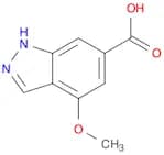 1H-Indazole-6-carboxylic acid, 4-methoxy-
