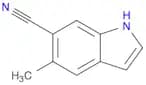 1H-Indole-6-carbonitrile, 5-methyl-