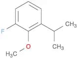 Benzene, 1-fluoro-2-methoxy-3-(1-methylethyl)-