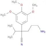 Benzeneacetonitrile, α-(3-aminopropyl)-3,4,5-trimethoxy-α-(1-methylethyl)-