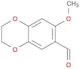 1,4-Benzodioxin-6-carboxaldehyde, 2,3-dihydro-7-methoxy-