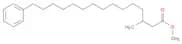 Benzenepentadecanoic acid, β-methyl-, methyl ester