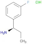 Benzenemethanamine, α-ethyl-3-fluoro-, hydrochloride (1:1), (αR)-