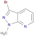 1H-Pyrazolo[3,4-b]pyridine, 3-bromo-1-methyl-