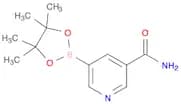 3-Pyridinecarboxamide, 5-(4,4,5,5-tetramethyl-1,3,2-dioxaborolan-2-yl)-