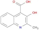 4-Quinolinecarboxylic acid, 3-hydroxy-2-methyl-
