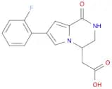 2-(7-(2-Fluorophenyl)-1-oxo-1,2,3,4-tetrahydropyrrolo[1,2-a]pyrazin-4-yl)acetic acid