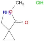 Cyclopropanecarboxylic acid, 1-(aminomethyl)-, methyl ester, hydrochloride (1:1)