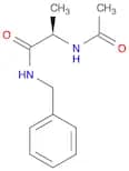 Propanamide, 2-(acetylamino)-N-(phenylmethyl)-, (2R)-