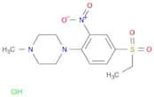 1-[4-(Ethylsulfonyl)-2-nitrophenyl]-4-methylpiperazine hydrochloride