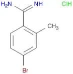 4-bromo-2-methylbenzene-1-carboximidamide hydrochloride