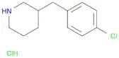 3-(4-Chlorobenzyl)piperidine, HCl