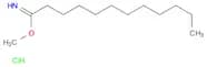 Dodecanimidic acid, methyl ester, hydrochloride (1:1)