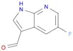 1H-Pyrrolo[2,3-b]pyridine-3-carboxaldehyde, 5-fluoro-