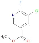 3-Pyridinecarboxylic acid, 5-chloro-6-fluoro-, methyl ester