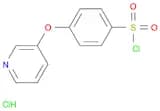4-(3-Pyridyloxy)benzenesulfonyl chloride, HCl