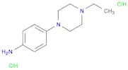 Benzenamine, 4-(4-ethyl-1-piperazinyl)-, hydrochloride (1:2)