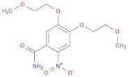 4,5-Bis(2-methoxyethoxy)-2-nitrobenzamide