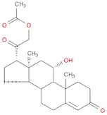 2-((8S,9S,10R,11S,13S,14S,17S)-11-Hydroxy-10,13-dimethyl-3-oxo-2,3,6,7,8,9,10,11,12,13,14,15,16,17…