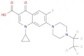 3-Quinolinecarboxylic acid, 1-cyclopropyl-7-[4-(ethyl-1,1,2,2,2-d5)-1-piperazinyl]-6-fluoro-1,4-di…