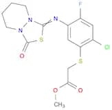 Acetic acid, 2-[[2-chloro-4-fluoro-5-[(tetrahydro-3-oxo-1H,3H-[1,3,4]thiadiazolo[3,4-a]pyridazin-1…