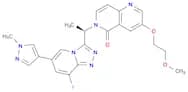 1,6-Naphthyridin-5(6H)-one, 6-[(1R)-1-[8-fluoro-6-(1-methyl-1H-pyrazol-4-yl)-1,2,4-triazolo[4,3-a]…