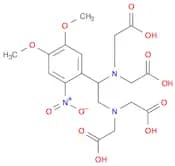 Glycine, N,N'-[1-(4,5-dimethoxy-2-nitrophenyl)-1,2-ethanediyl]bis[N-(carboxymethyl)-