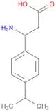 Benzenepropanoic acid, β-amino-4-(1-methylethyl)-