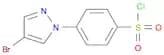 4-(4-Bromo-1h-pyrazol-1-yl)benzenesulfonyl chloride