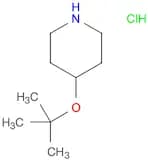 Piperidine, 4-(1,1-dimethylethoxy)-, hydrochloride (1:1)