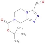 tert-butyl 3-formyl-5H,6H,7H,8H-[1,2,4]triazolo[4,3-a]pyrazine-7-carboxylate