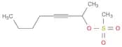 3-Octyn-2-ol, 2-methanesulfonate