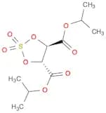1,3,2-Dioxathiolane-4,5-dicarboxylic acid, bis(1-methylethyl) ester, 2,2-dioxide, (4R,5R)- (9CI)