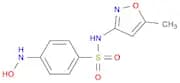 Benzenesulfonamide, 4-(hydroxyamino)-N-(5-methyl-3-isoxazolyl)-