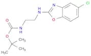 Carbamic acid, N-[2-[(5-chloro-2-benzoxazolyl)amino]ethyl]-, 1,1-dimethylethyl ester