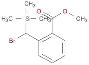 Benzoic acid, 2-[bromo(trimethylsilyl)methyl]-, methyl ester
