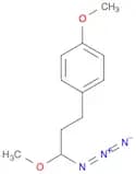 Benzene, 1-(3-azido-3-methoxypropyl)-4-methoxy-