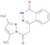 1(2H)-Phthalazinone, 4-[2-(3,5-dimethyl-1H-pyrazol-1-yl)-2-oxoethyl]-