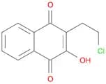 1,4-Naphthalenedione, 2-(2-chloroethyl)-3-hydroxy-