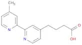 [2,2'-Bipyridine]-4-butanoic acid, 4'-methyl-