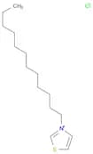 Thiazolium, 3-dodecyl-, chloride (1:1)