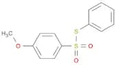Benzenesulfonothioic acid, 4-methoxy-, S-phenyl ester