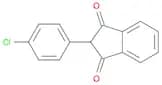 1H-Indene-1,3(2H)-dione, 2-(4-chlorophenyl)-