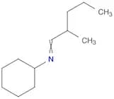 Cyclohexanamine, N-(2-methylpentylidene)-